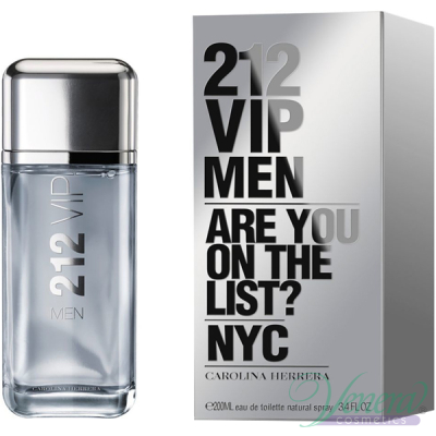 Carolina Herrera 212 VIP Men EDT 200ml for Men Men's Fragrance